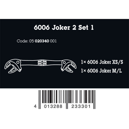 Wera Tools 6006 Joker Spanner Set 2