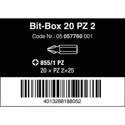 Wera Tools Bit Box PZ2x25