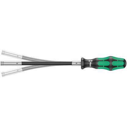 Wera Tools 393 S Bitholding Screwdriver Extra Slim with Flexible Shaft