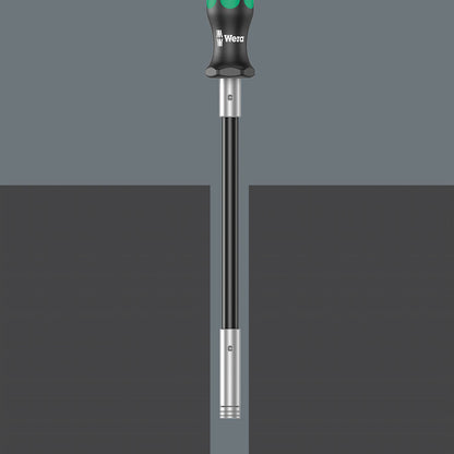 Wera Tools 393 S Bitholding Screwdriver Extra Slim with Flexible Shaft