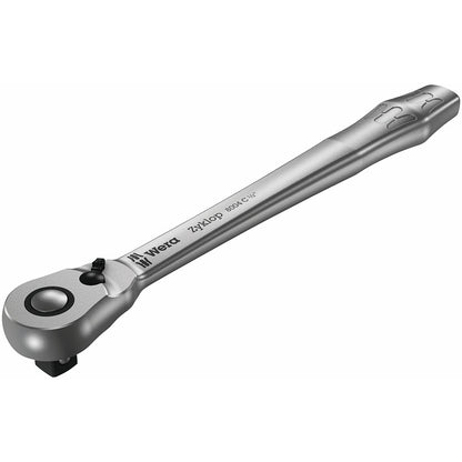 Wera Tools 8004 C Zyklop Metal Ratchet With Switch Lever And 1/2 Drive