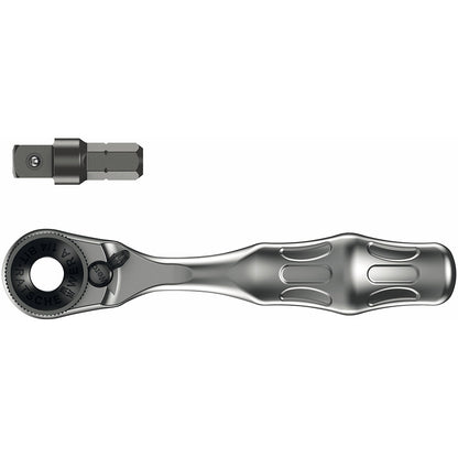 Wera Tools 8001 A Zyklop Mini 1 Bit Ratchet With 1/4 drive 2pcs