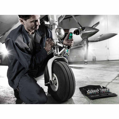 Wera Tools 8100 Zyklop Speed Ratchet Set Square 1/2" Drive 28pcs