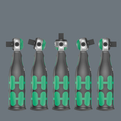 Wera Tools 8009 Zyklop Ratchet Pocket Set 2 Bit 1/4" 18pc