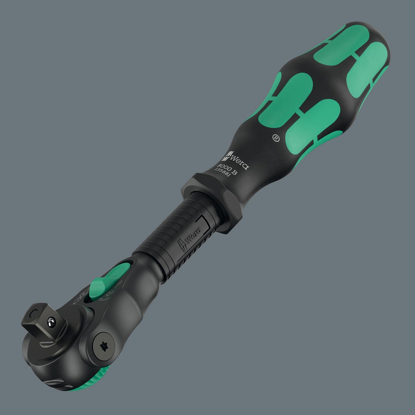 Wera Tools 8000 B Zyklop Speed Ratchet With 3/8 Drive Black Edition