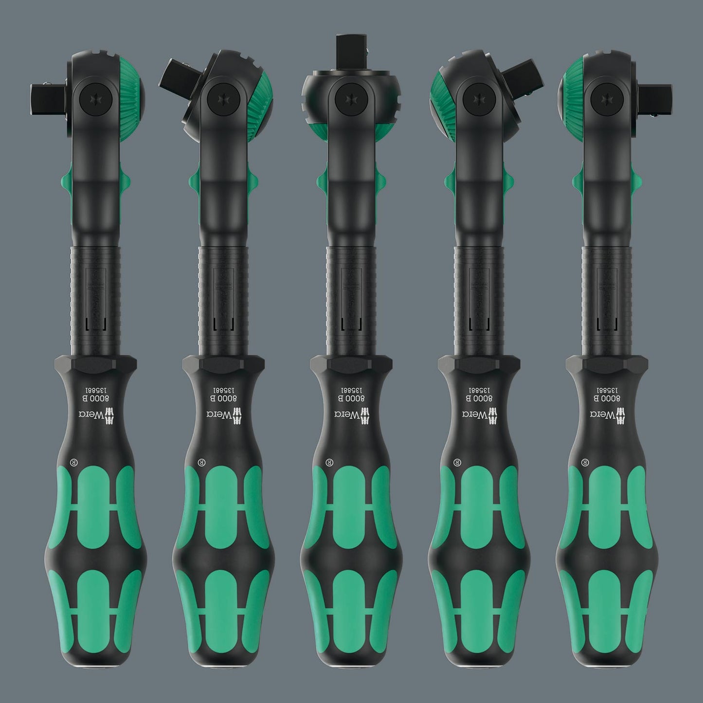 Wera Tools 8000 B Zyklop Speed Ratchet With 3/8 Drive Black Edition