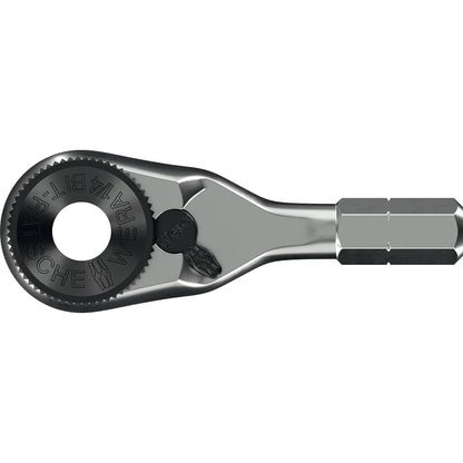 Wera Tools 8011 Zyklop Mini Ratchet 1/4"