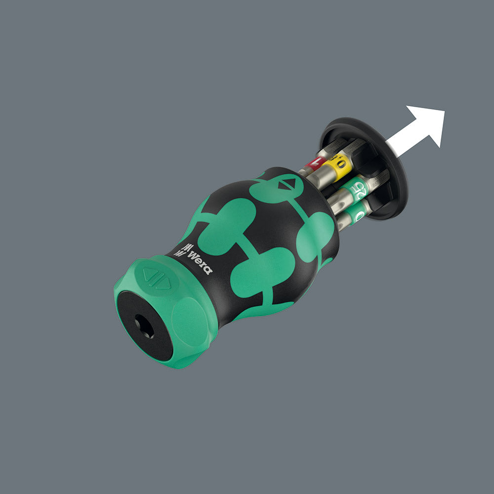 Wera Tools Kraftform Kompakt Stubby Magazine Screwdriver 1