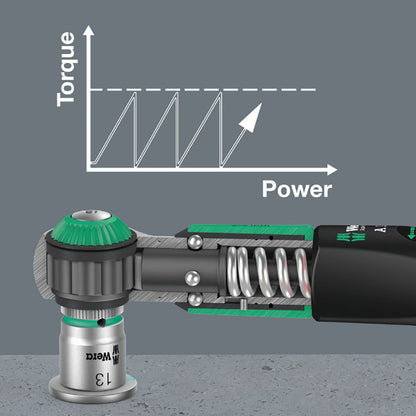 Wera Tools Safe-Torque A 1 Wrench 2-12 Nm 1/4 Squ Drive