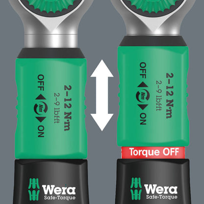 Wera Tools Safe-Torque A 2 Wrench Set 2-12 Nm 1/4 Hex 23pc