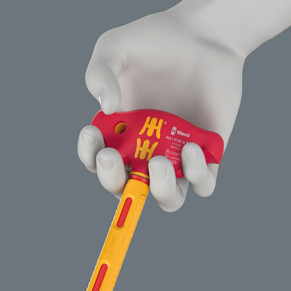Wera Tools VDE T-Handle Ratchet Screwdriver for 3/8" Sockets