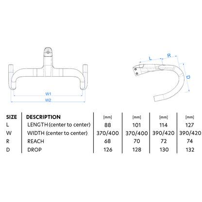 Wilier F-Bar Integrated Handlebar