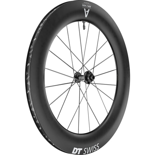 DT Swiss ARC 1400 DICUT disc brake wheel, carbon clincher 85 x 22 mm rim, front
