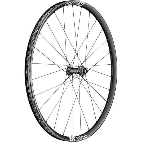 DT Swiss EX 1700 wheel, 30 mm rim, 15 x 110 m BOOST axle, 27.5 inch front