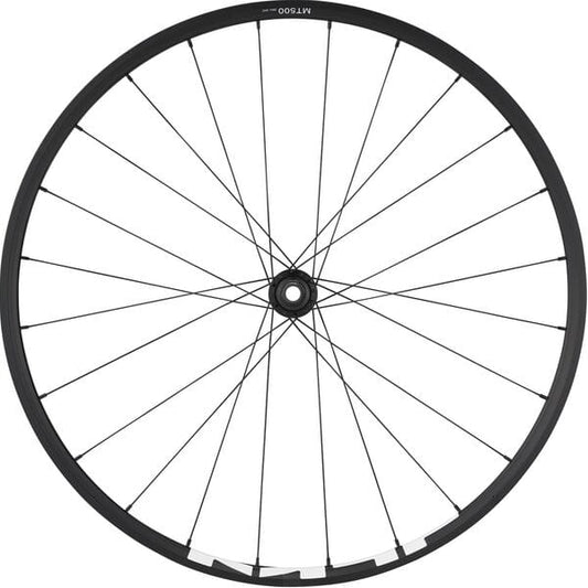 Shimano WH-MT500 MTB wheel, 29er, 15 x 100 mm thru-axle, front, black