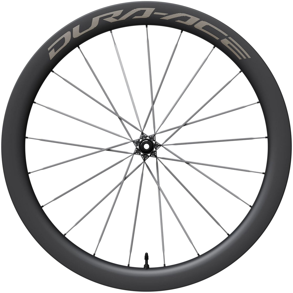 Shimano Dura-Ace WH-R9370-C50-TL Dura-Ace CL/disc Carbon clincher 50 mm, front 12x100 mm Black / 700c