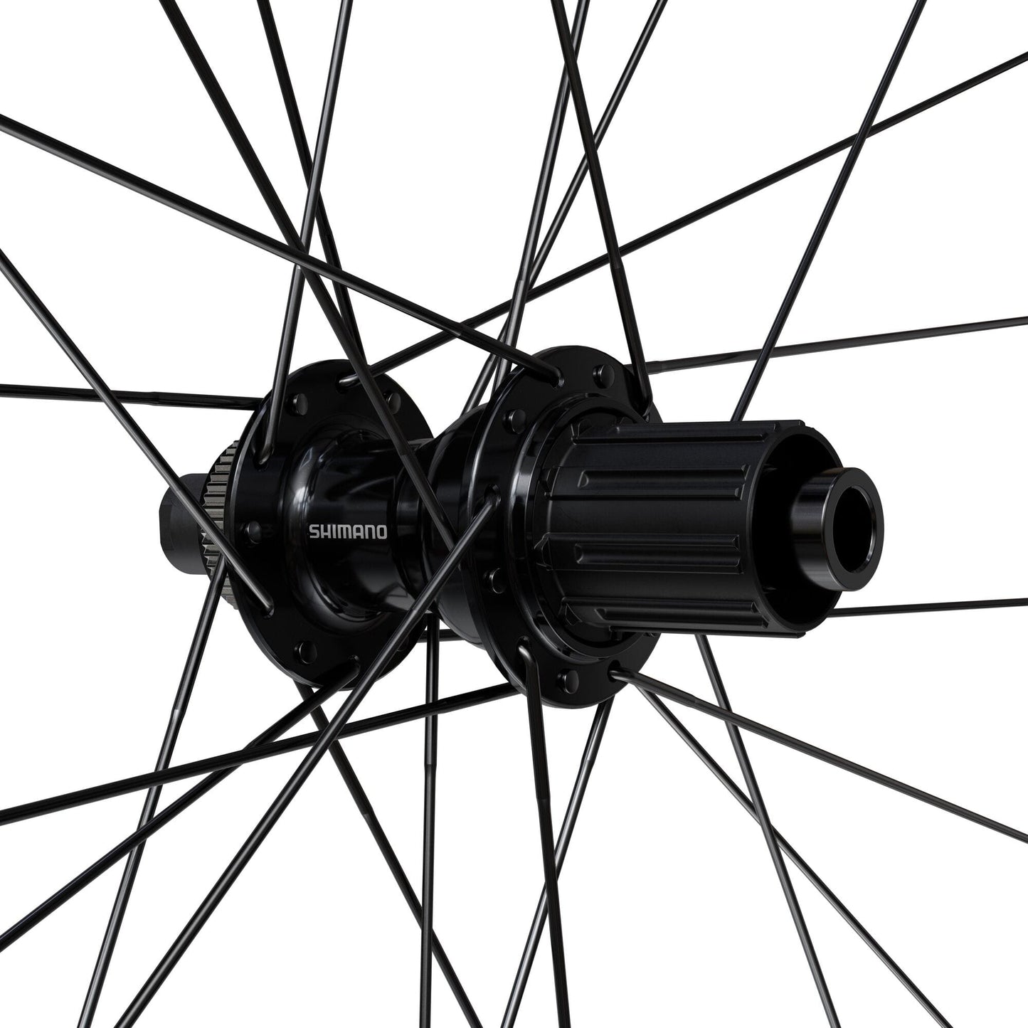 Shimano GRX WH-RX180 tubeless ready CL disc clincher wheel, 700C, rear 11/12-sp HG, 12x142mm