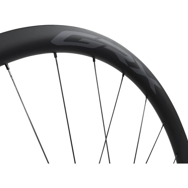 Shimano GRX WH-RX870 GRX 700C wheel, 12x100mm E-thru, Center Lock disc, carbon, front