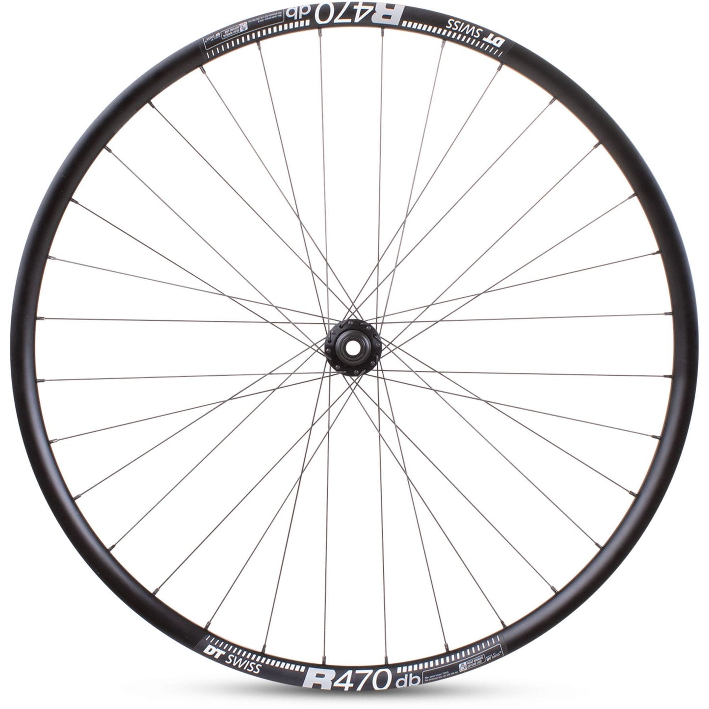 M Part Wheels Road Front Disc Wheel Shimano 105 CL Hub TA 100x12mm DT R 470 Rim