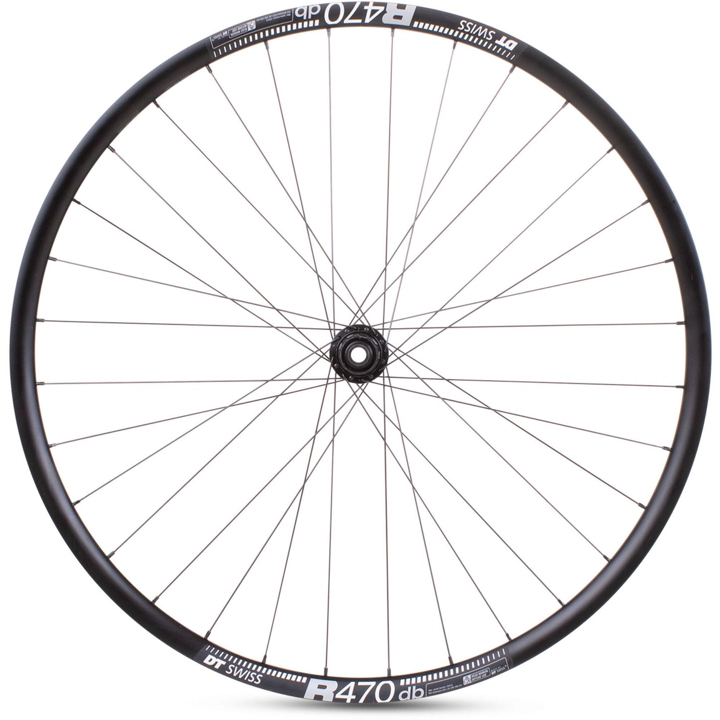 M Part Wheels Road Rear Disc Wheel Shimano 105 CL Hub TA 142x12mm DT R 470 Rim