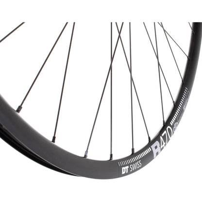 M Part Wheels Road Rear Disc Wheel Shimano 105 CL Hub TA 142x12mm DT R 470 Rim