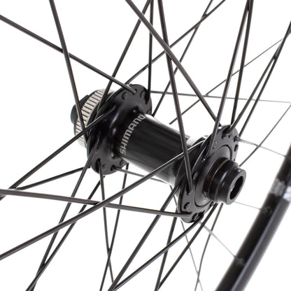 M Part Wheels Road Front Wheel Shimano Tiagra CL Hub TA 100x12mm Cyclone Rim