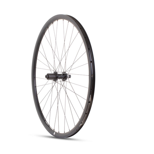 M Part Wheels Road Rear Wheel Shimano Tiagra CL Hub TA 142x12mm Cyclone Rim black 700c