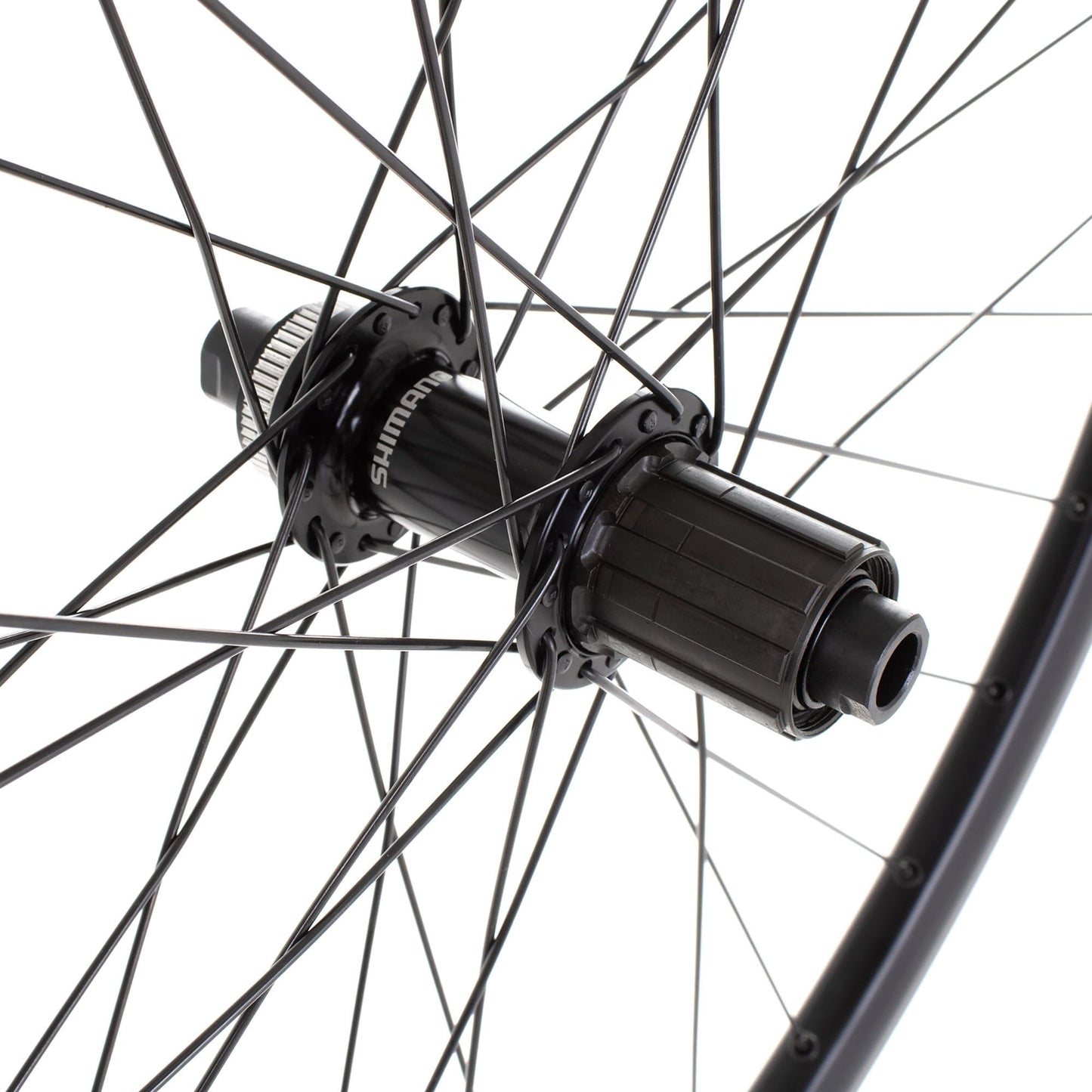 M Part Wheels Road Rear Wheel Shimano Tiagra CL Hub TA 142x12mm Cyclone Rim