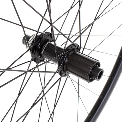 M Part Wheels Road Rear Wheel Shimano Tiagra CL Hub TA 142x12mm Cyclone Rim