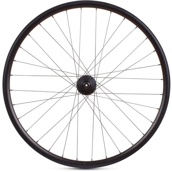 M Part Wheels MTB/Gravel Front Wheel Shimano Deore 6B Hub QR 100mm 650B/27.5 inch TLR Rim blk