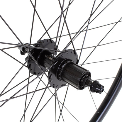 M Part Wheels Gravel Rear Wheel Shimano QC 400 6B Hub QR 135mm 700c Sniper 24 Rim