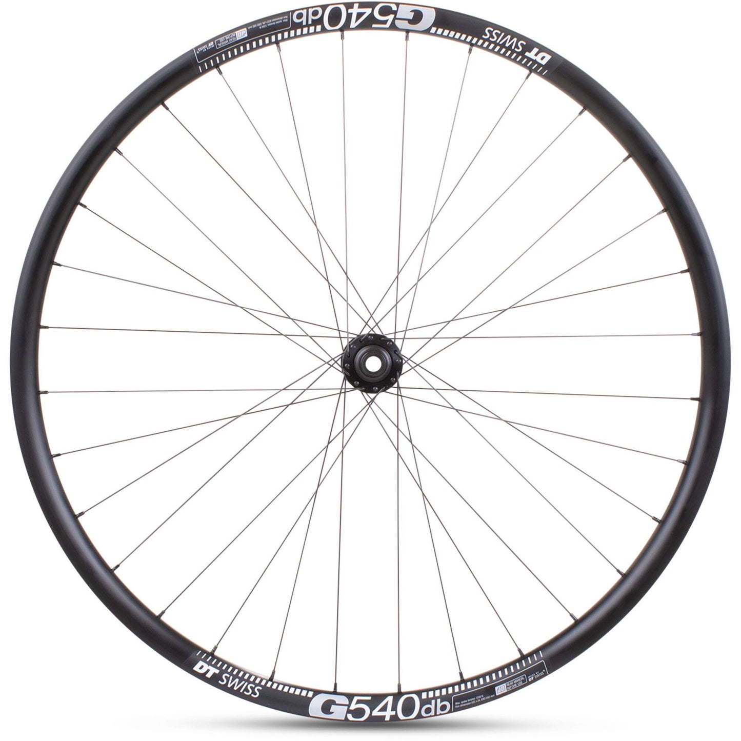 M Part Wheels Gravel Front Wheel Shimano 105 CL Hub TA 100x12mm G 540 Rim TLR
