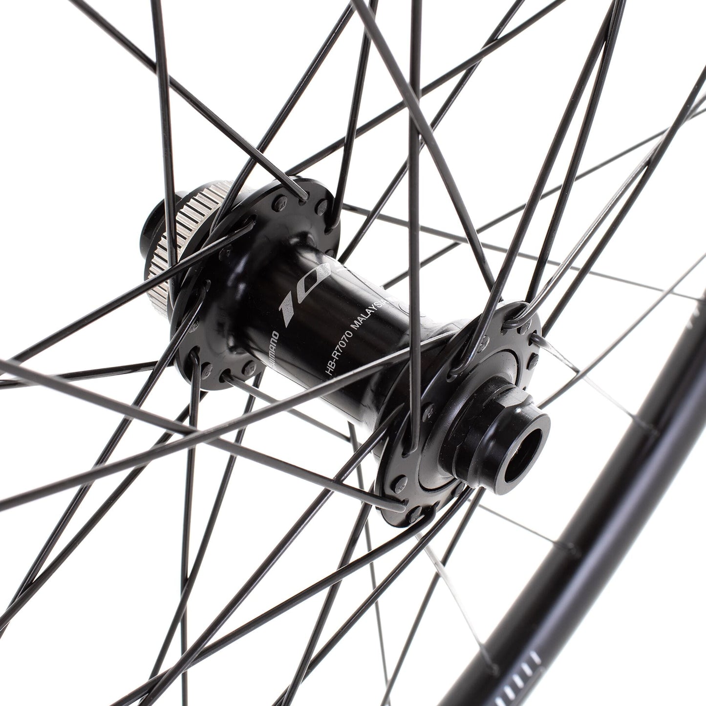 M Part Wheels Gravel Front Wheel Shimano 105 CL Hub TA 100x12mm G 540 Rim TLR