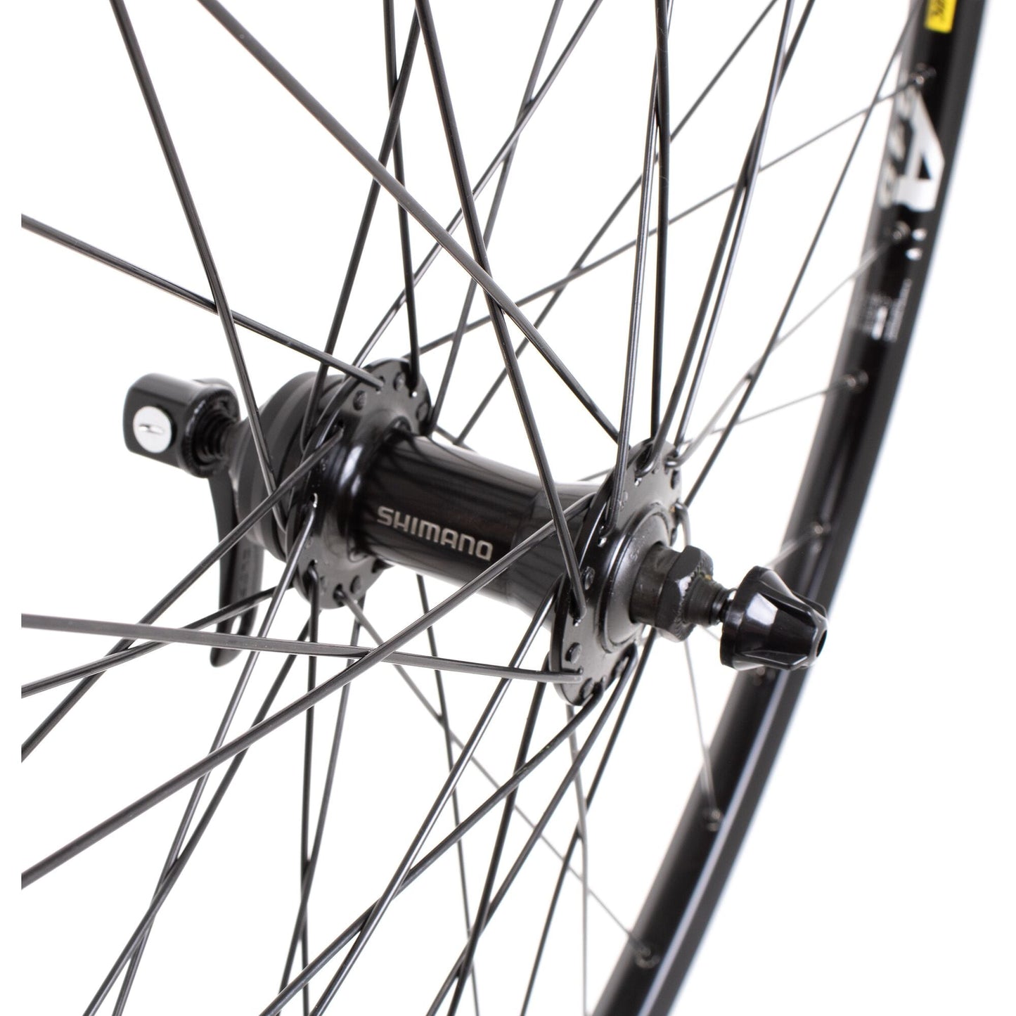 M Part Wheels Hybrid/Touring Front QR CL Disc Wheel Shimano QC400 Hub Mavic A319 Rim