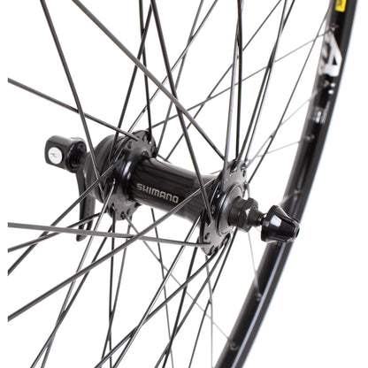 M Part Wheels Hybrid/Touring Front QR CL Disc Wheel Shimano QC400 Hub Mavic A319 Rim