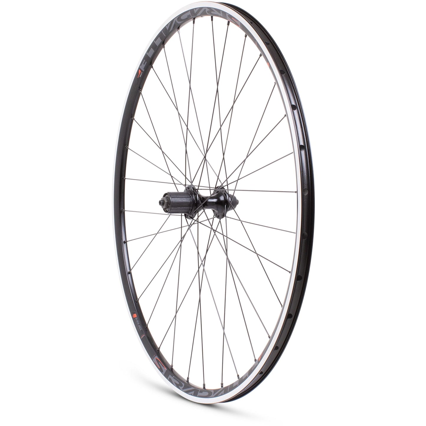M Part Wheels Road Rear Quick Release Cassette Wheel black 700c