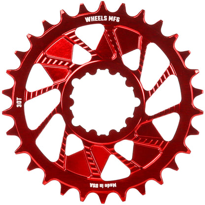 Wheels Manufacturing Wheels MFG Chainring - Anodized Shimano Direct Mount HG+ - 1.5mm Inboard