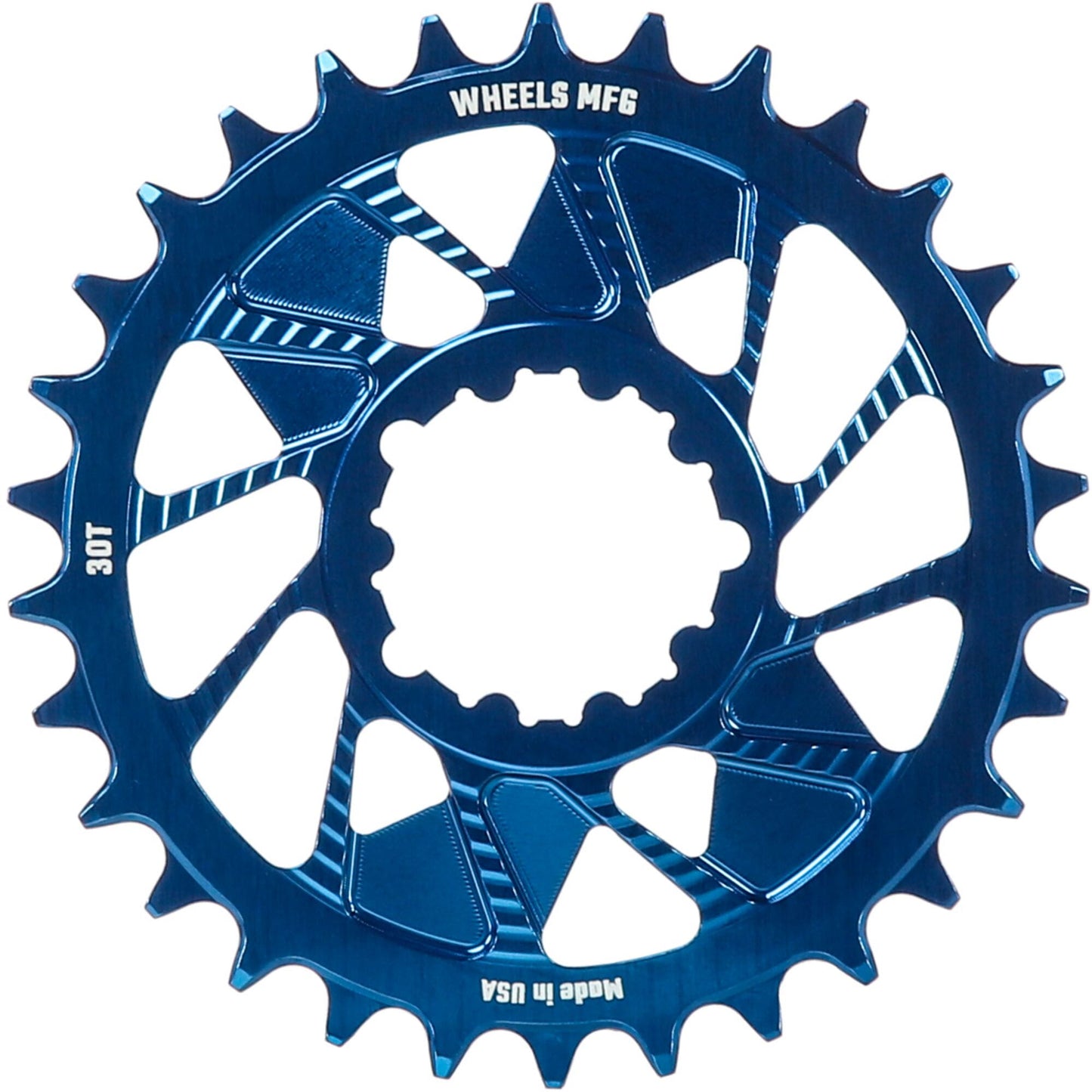 Wheels Manufacturing Wheels MFG Chainring - Anodized Shimano Direct Mount HG+ - 1.5mm Inboard