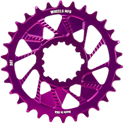 Wheels Manufacturing Wheels MFG Chainring - Anodized Shimano Direct Mount HG+ - 1.5mm Inboard