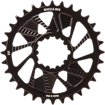 Wheels Manufacturing Wheels MFG Chainring - Anodized Shimano Direct Mount HG+ - 1.5mm Outboard