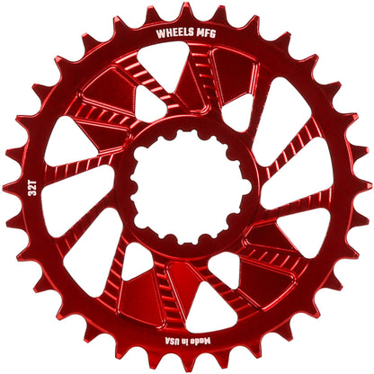 Wheels Manufacturing Wheels MFG Chainring - Anodized Shimano Direct Mount HG+ - 1.5mm Inboard
