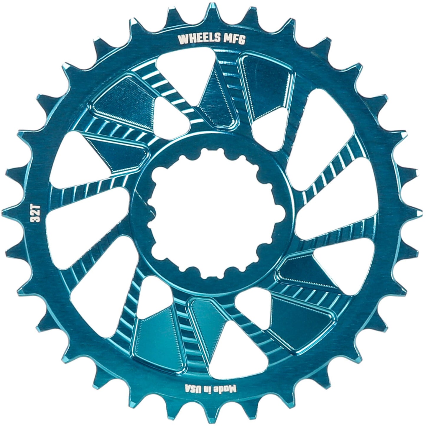 Wheels Manufacturing Wheels MFG Chainring - Anodized Shimano Direct Mount HG+ - 1.5mm Inboard