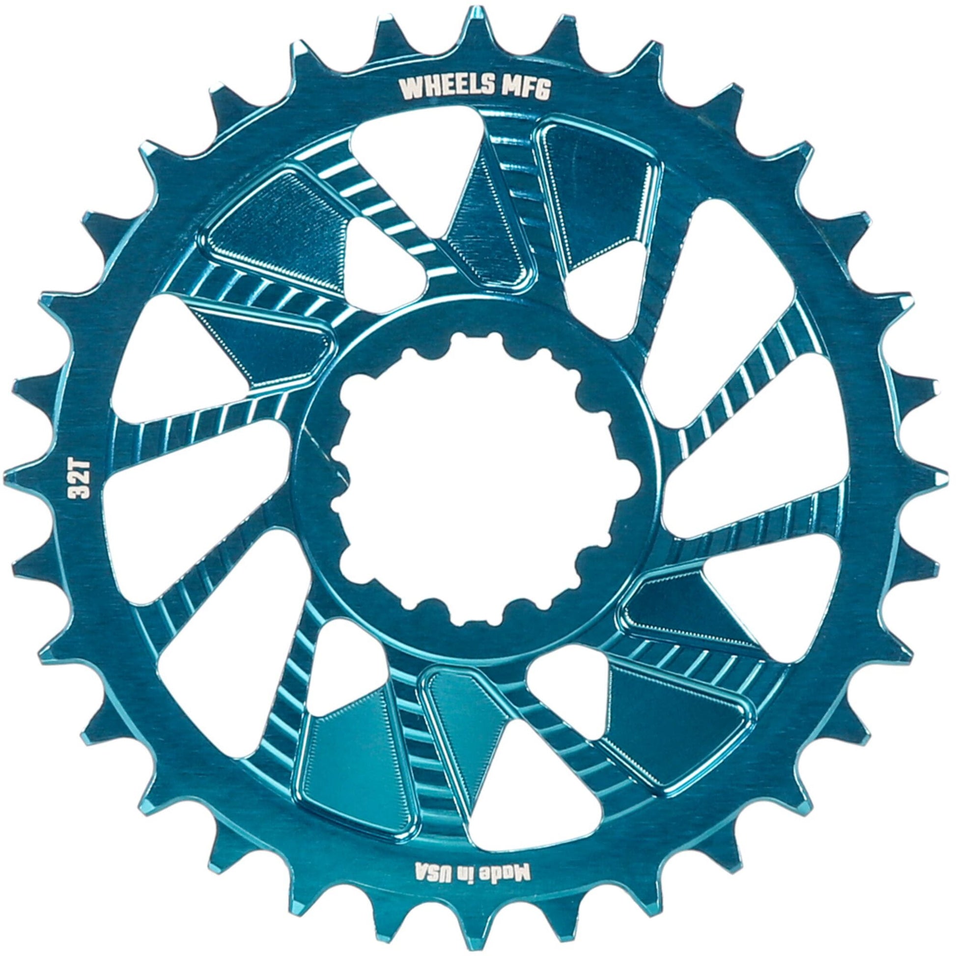 Wheels Manufacturing Wheels MFG Chainring - Anodized Shimano Direct Mount HG+ - 1.5mm Inboard