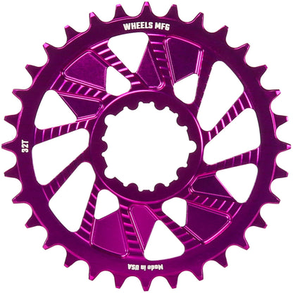 Wheels Manufacturing Wheels MFG Chainring - Anodized Shimano Direct Mount HG+ - 1.5mm Inboard