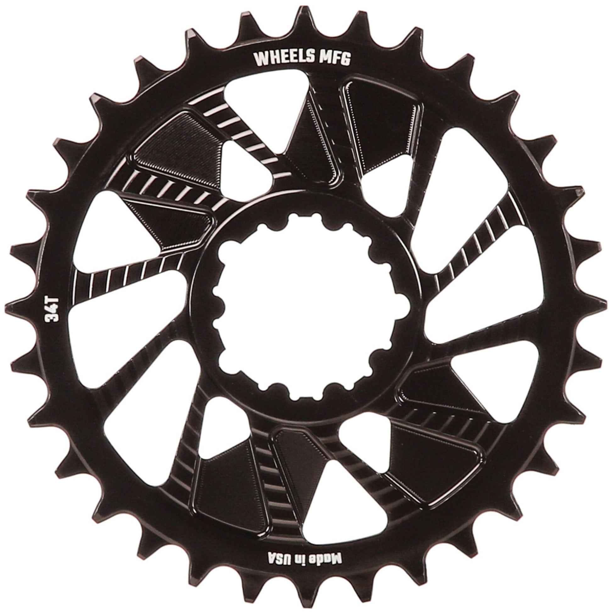 Wheels Manufacturing Wheels MFG Chainring - Anodized Shimano Direct Mount HG+ - 1.5mm Inboard