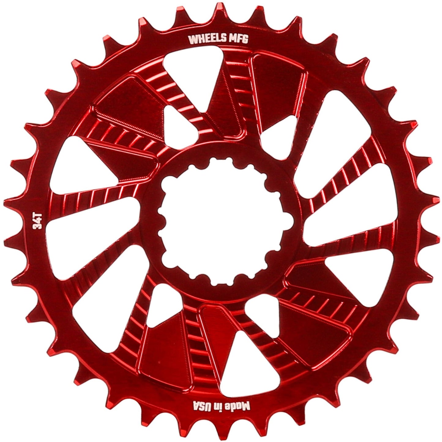 Wheels Manufacturing Wheels MFG Chainring - Anodized Sram Hyperglide+