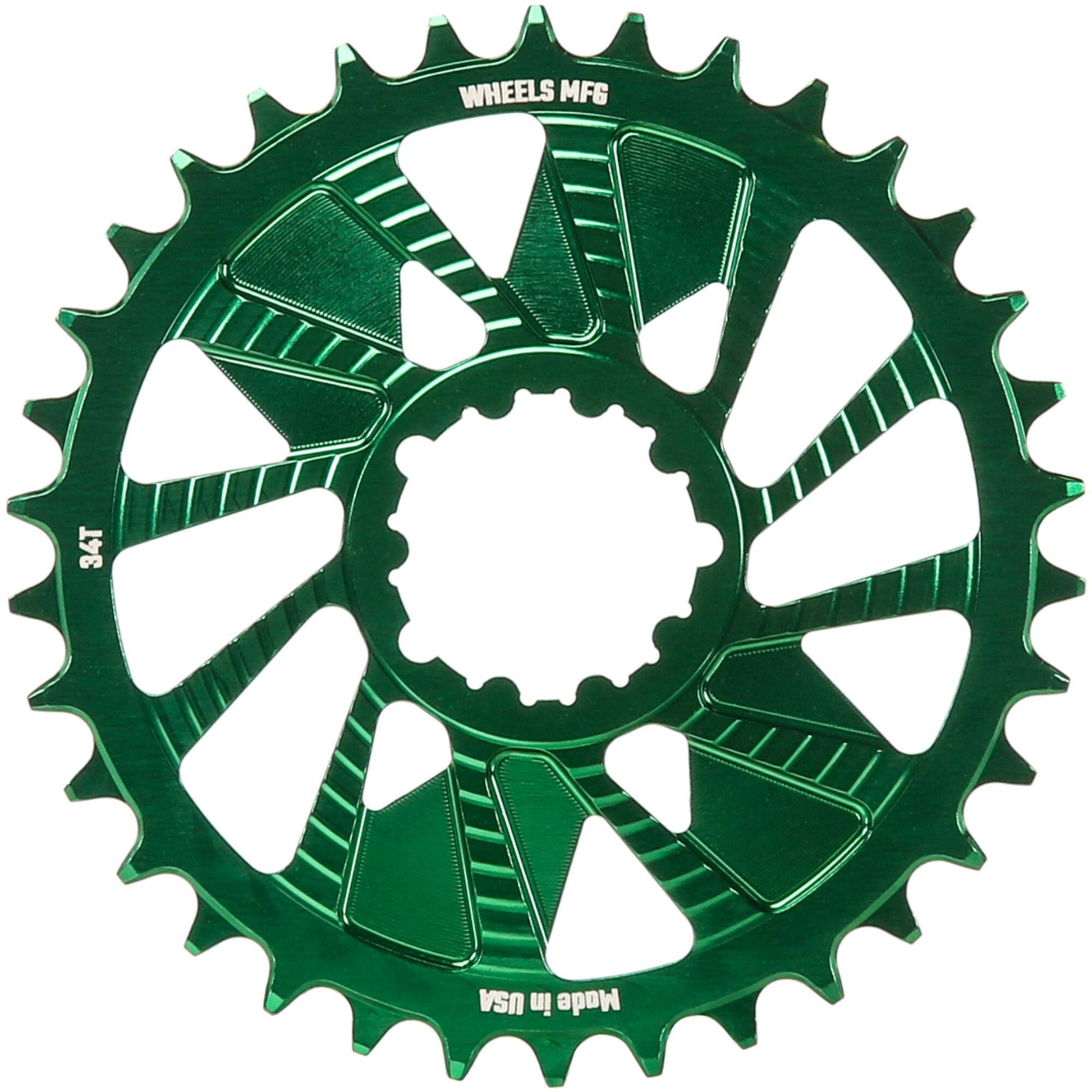 Wheels Manufacturing Wheels MFG Chainring - Anodized Shimano Direct Mount HG+ - 1.5mm Inboard