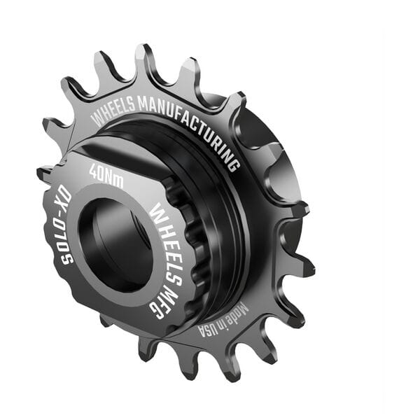 Wheels Manufacturing Solo-XD - 18T Single Speed Conversion Kit for XD/XDR Hubs, Black