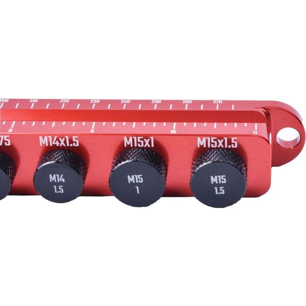 Wheels Manufacturing Axle Ruler Plug Gauge - M12x1