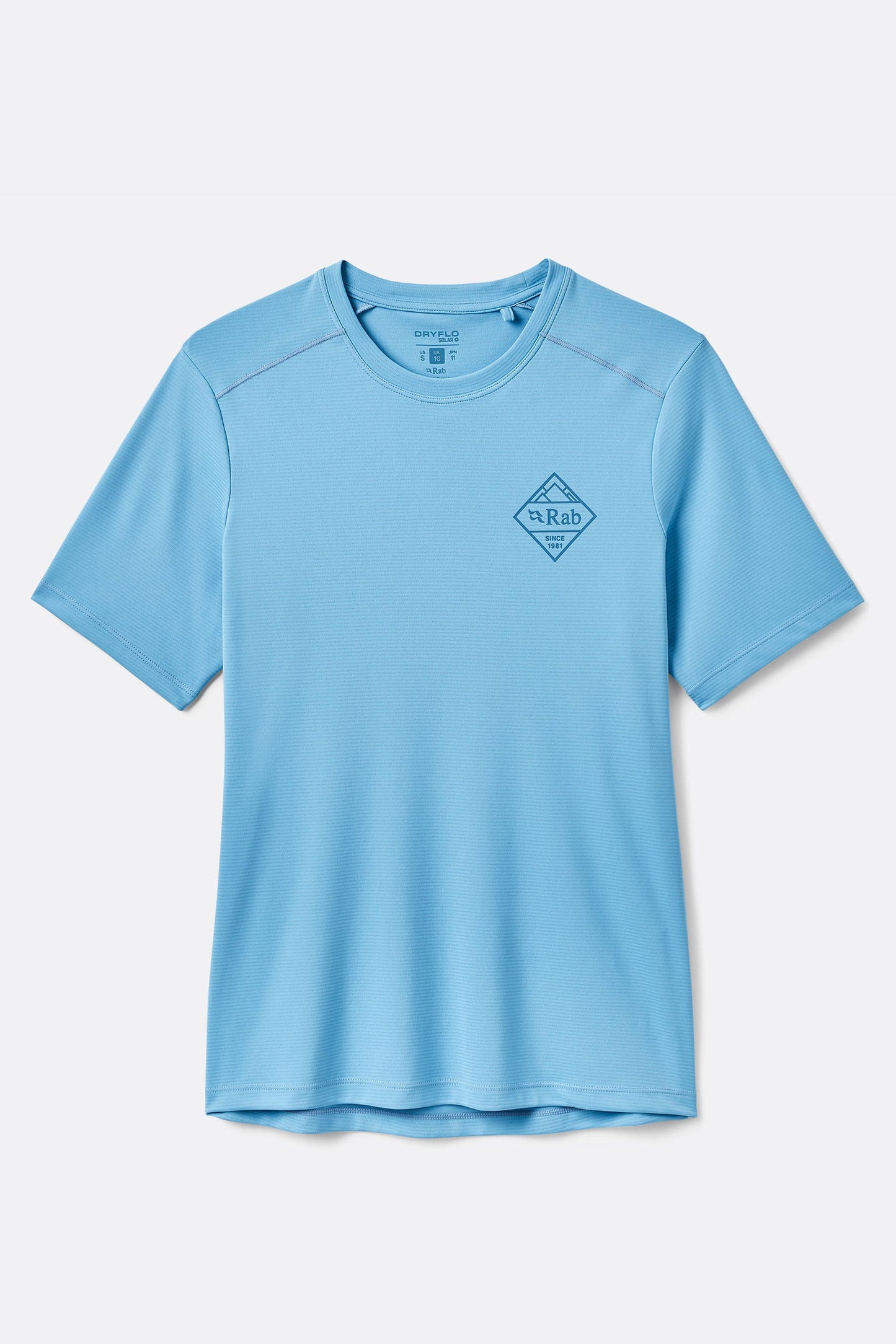 Force Stamp Tee Wmns - Bluebird